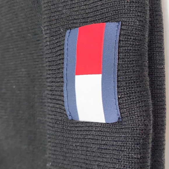 TOMMY HILFIGER HAT BEANIE , BLACK, UNISEX - Picture 6 of 8